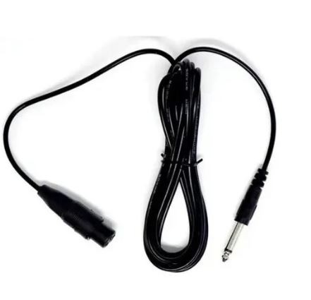 Microfone Profissinal Karaokê Knup P10 Cabo 1,5m  - Foto 3