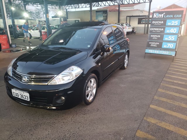 NISSAN TIIDA 2012 FLEX 1.8 COMPLETO +TETO SOLAR