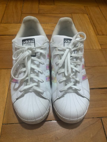 tênis adidas holográfico original