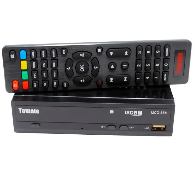 Conversor Tv Digital Hdtv Hdmi Com Função Gravador Usb - Tomate - Foto 2