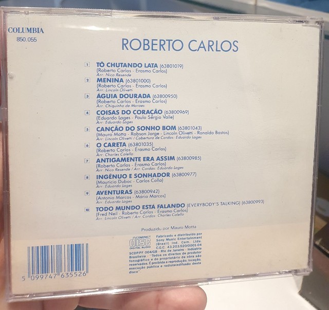 CD Roberto Carlos O Careta 1987 - Foto 2