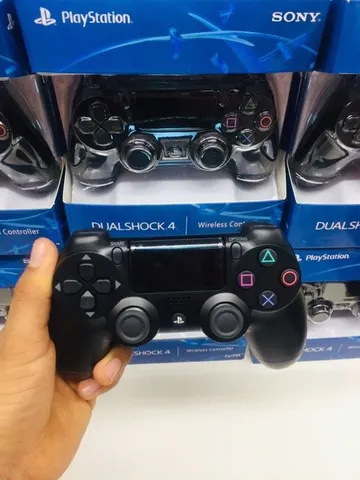 Controle sem Fio Duplo shock 4 Preto Ps4 xd 522 em Promoção na