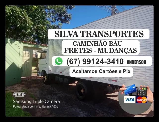 Frete Vila Progresso  (Silva Transportes) Recebe Pix