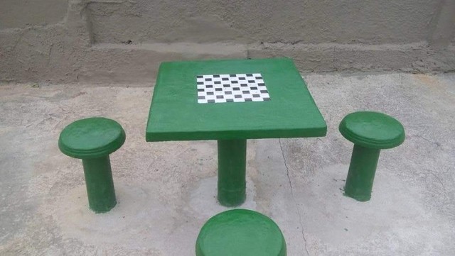 Mesas de concreto para praças - Foto 4