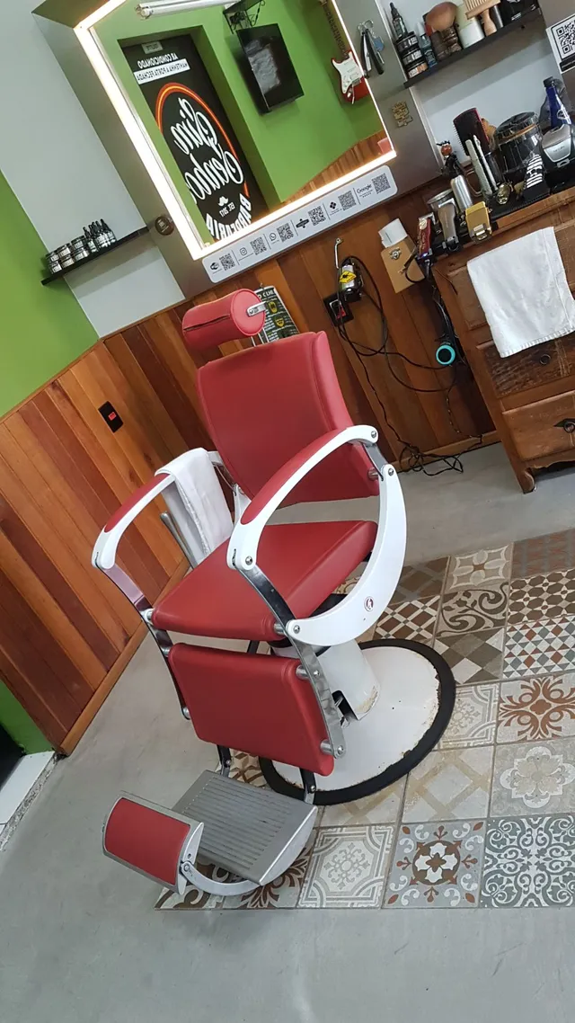 Cadeira de Barbeiro Ferrante Typo A Cod. 1064
