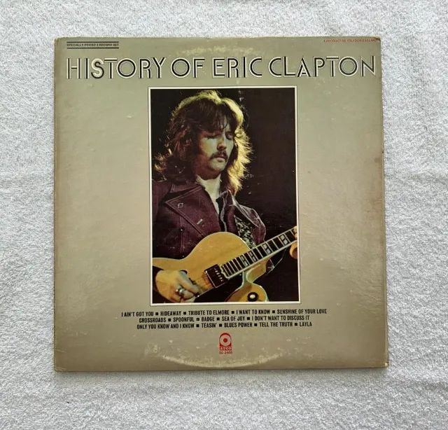 Disco de Vinil Eric Clapton - History Of Eric Clapton - Importado