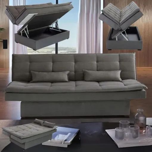 Sofá Cama Baú Buzios    Pronta Entrega!  RN
