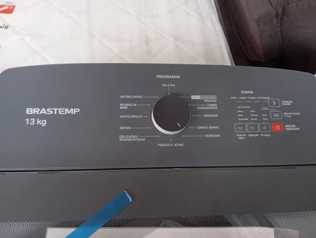 LAVADORA BRASTEMP 13 KG, FUNÇÃO TIRA MANCHAS - Foto 3
