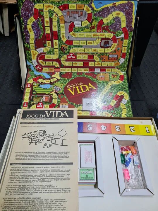 Jogo da Vida - Clássico em excelente estado 