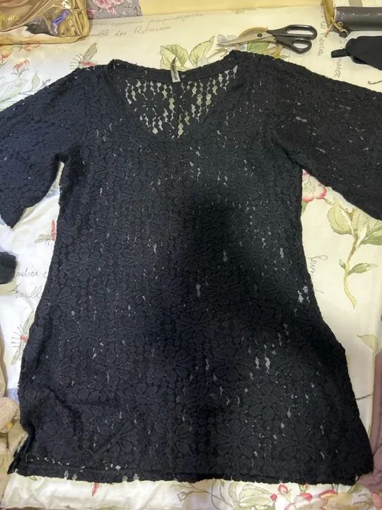 Saída de praia tricô nunca usada