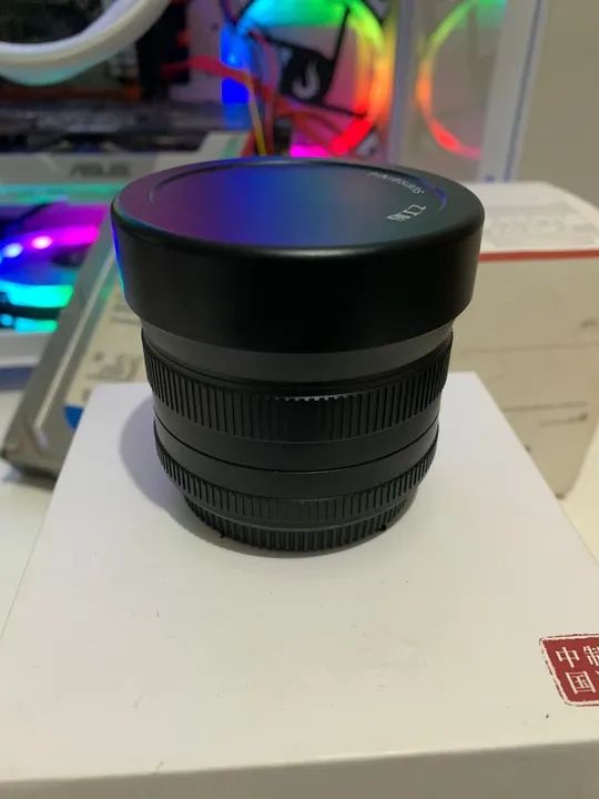 Lente FISHEYE 7.5mm F2.8 II 7artsans MFT M43  - Foto 4