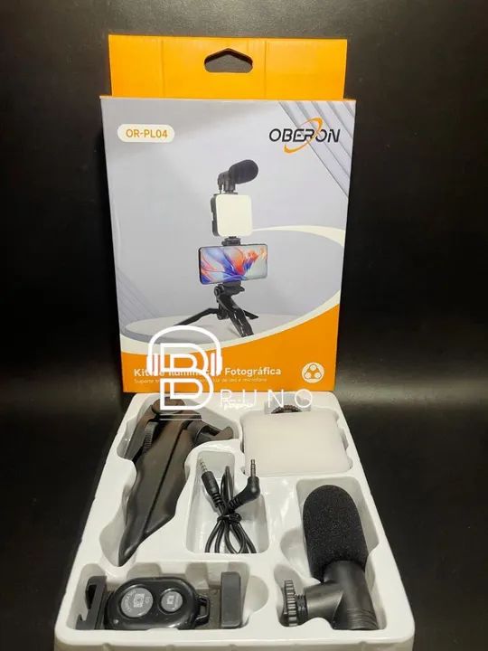 Kit Vlogging 4 em 1 para Gravação  - Foto 2