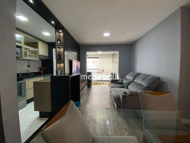 Apartamento à venda, 70 m² por R$ 741.000,00 - Jardim - Santo André/SP - Foto 2