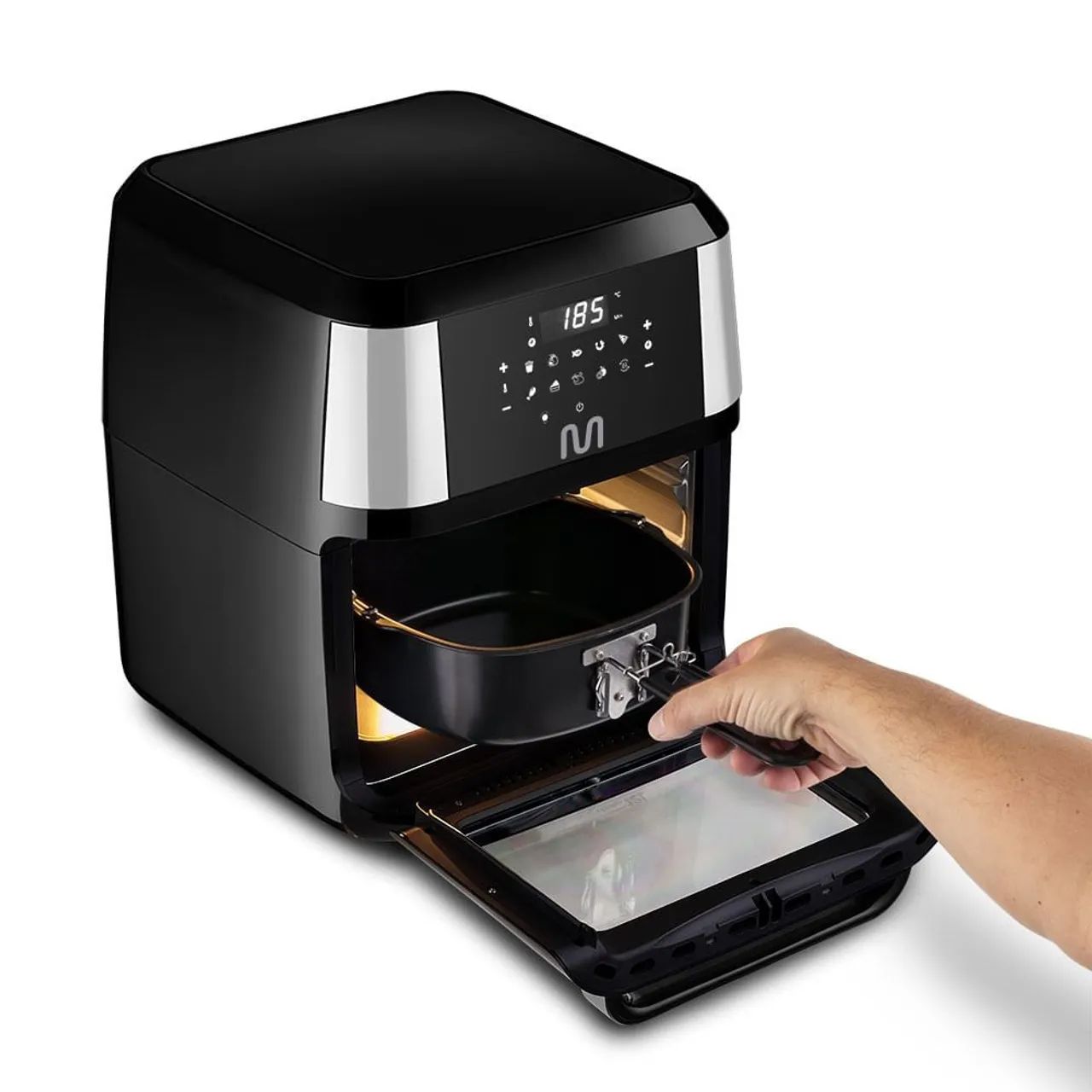 Air Fryer Forno 12L c/ Painel Digital 1800w-220v Multi - GO226 - Foto 4