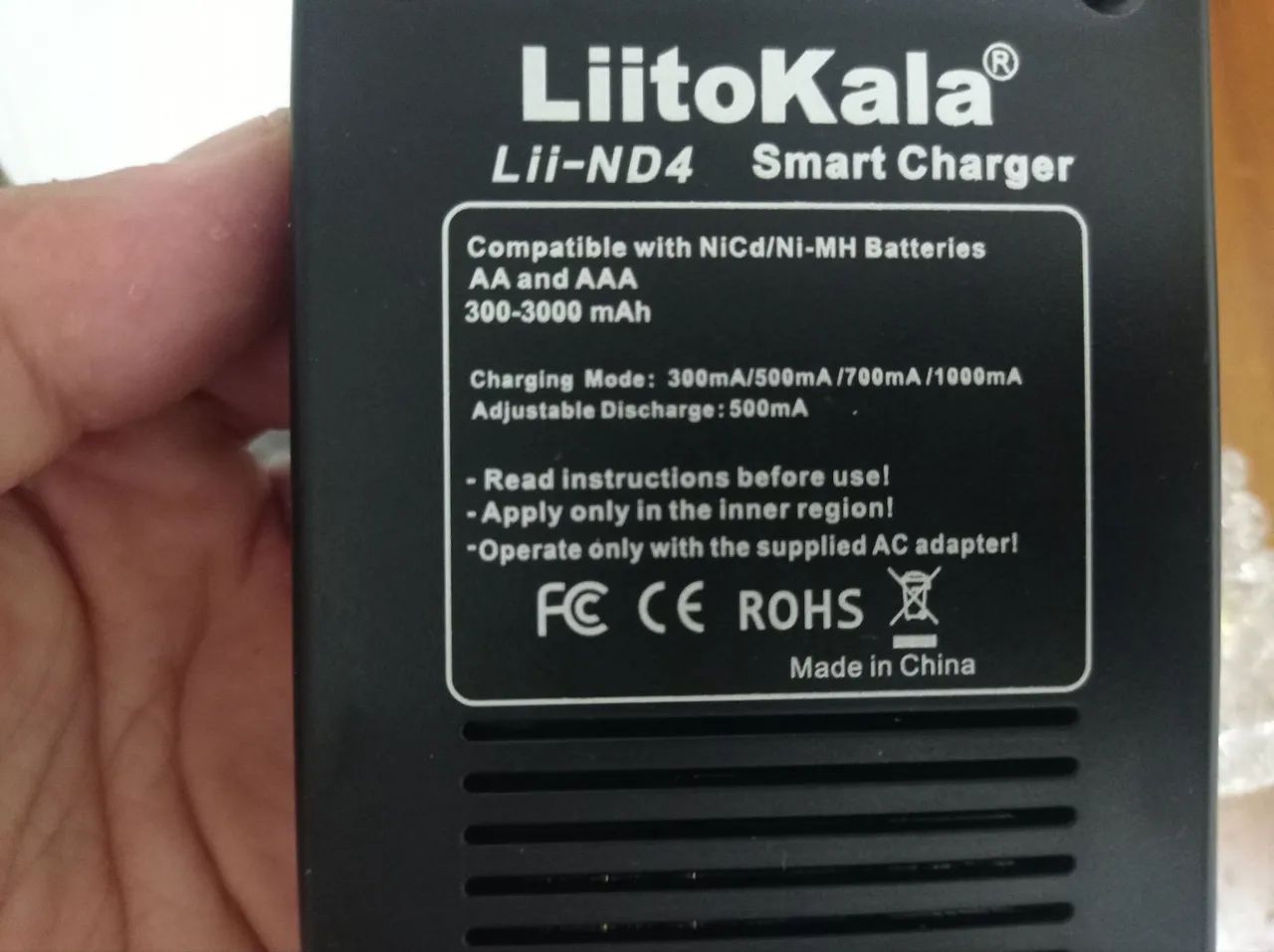Carregador de Baterias LiitoKala LII-ND4 - Foto 3