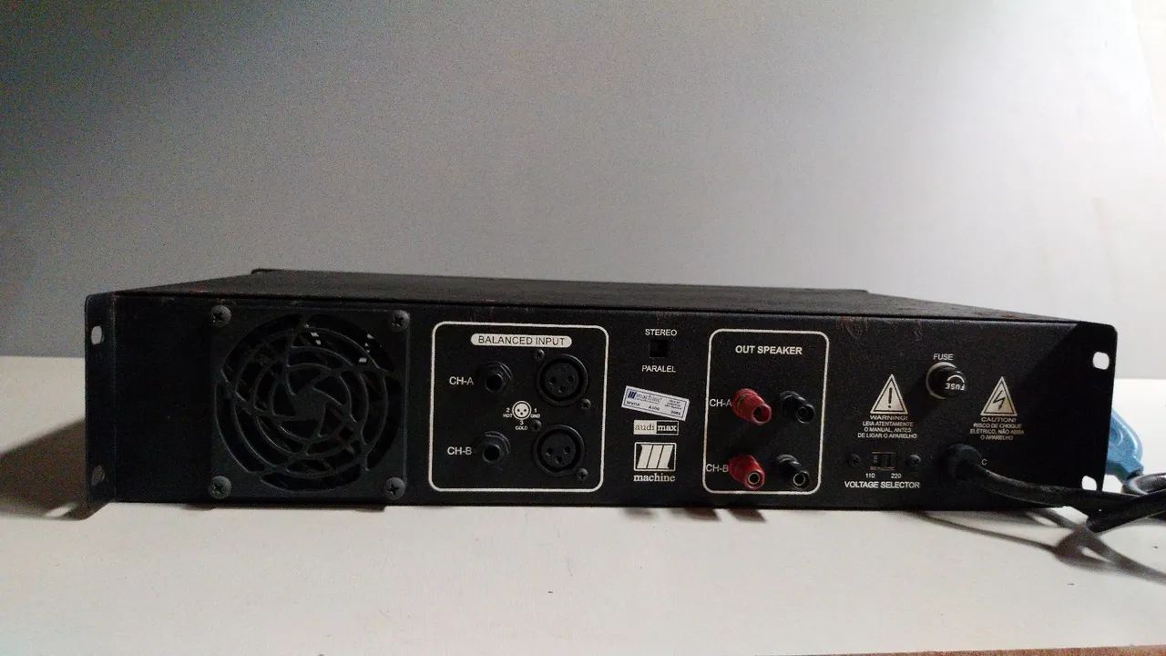 Amplificador machine a800 wvox - Foto 5