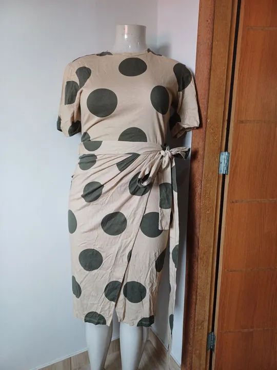 Vestidos e macacão longos e até o joelho plus size semi novo   - Foto 4
