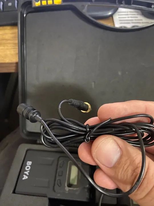 microfone lapela boya wm8 k2 - Foto 3