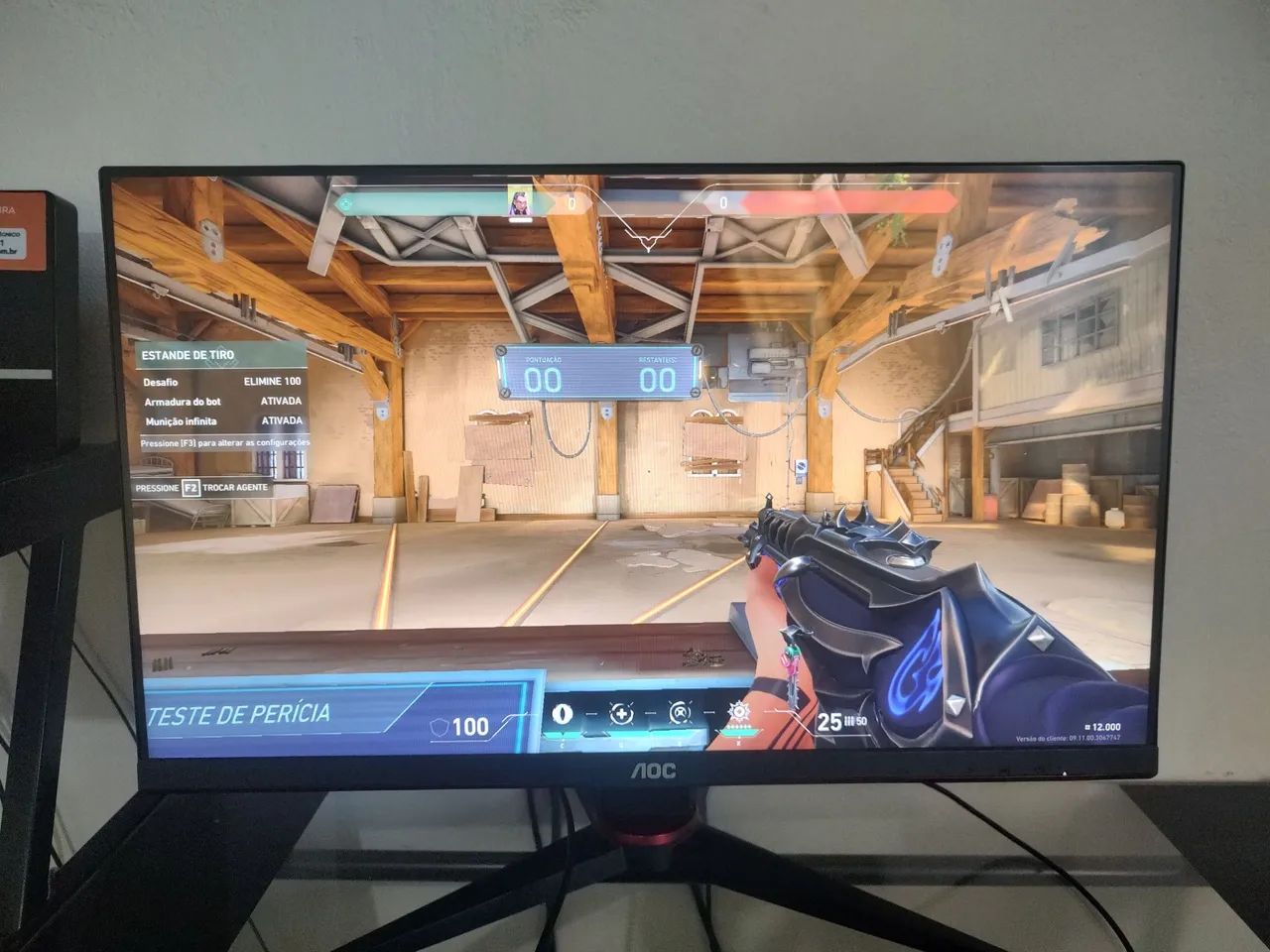 Monitor Gamer AOC 24 polegadas 75Hz - Foto 3
