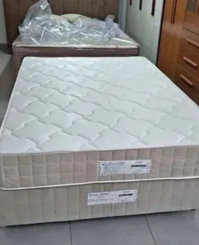 Cama box scalibu casal padrão molas ensacadas 