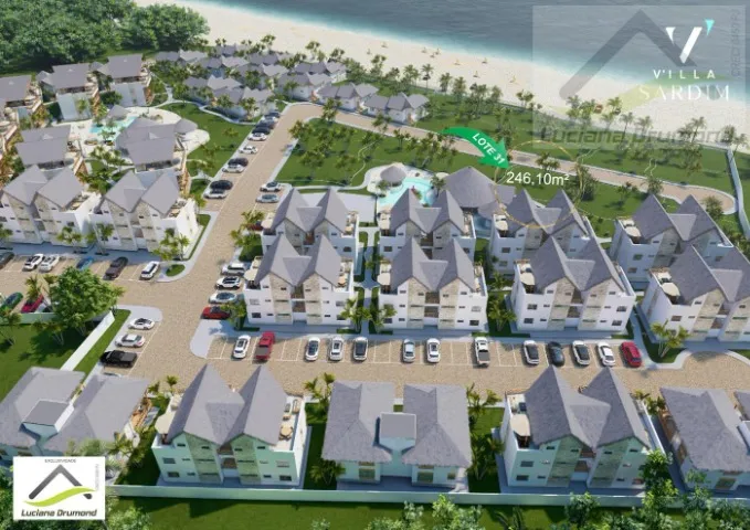 Lote Condomínio de Luxo Beira Mar Praia do Sardim Barra Grande