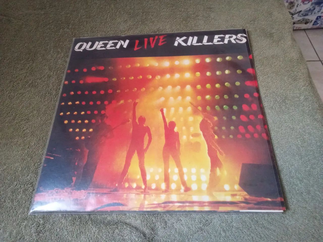 LP Disco Vinil DUPLO QUEEN live KILLERS com ENCARTES  - Foto 5