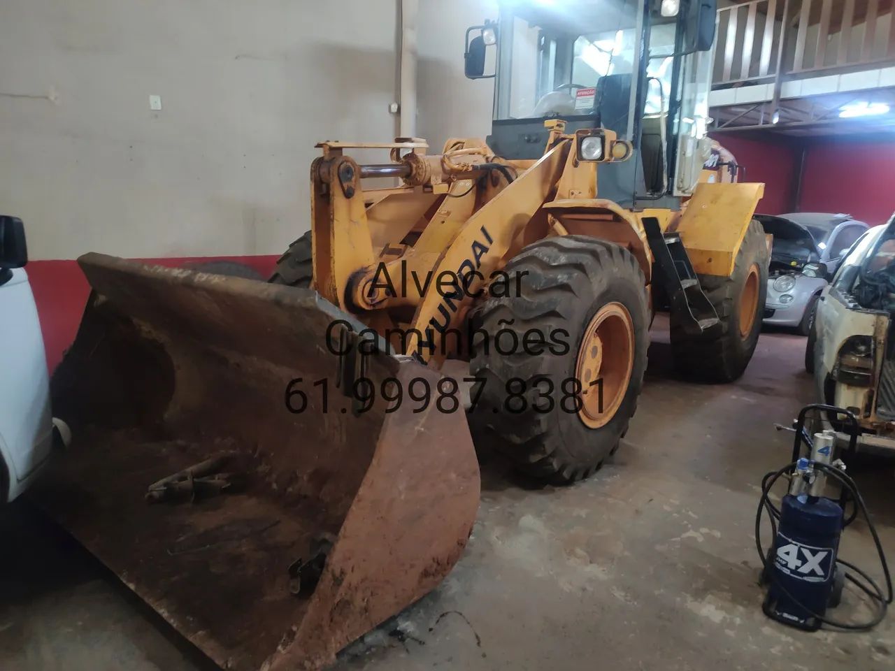 Pá carregadeira Hyundai/13 HL 740-7