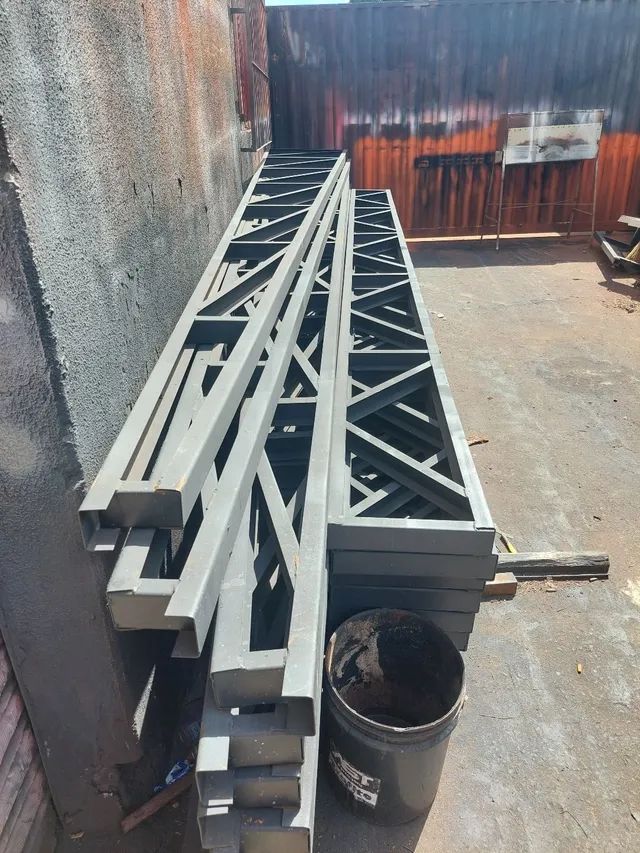 Estrutura metalica 12x25metros  - Foto 2
