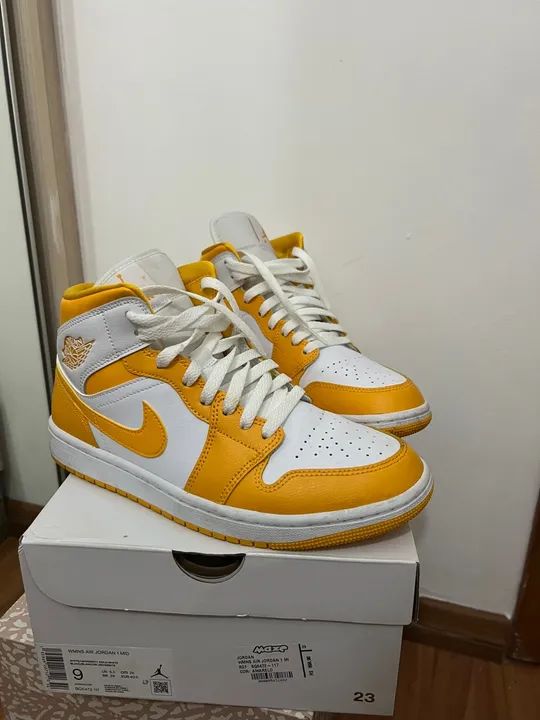 Air jordan 1 mid yellow - Foto 3