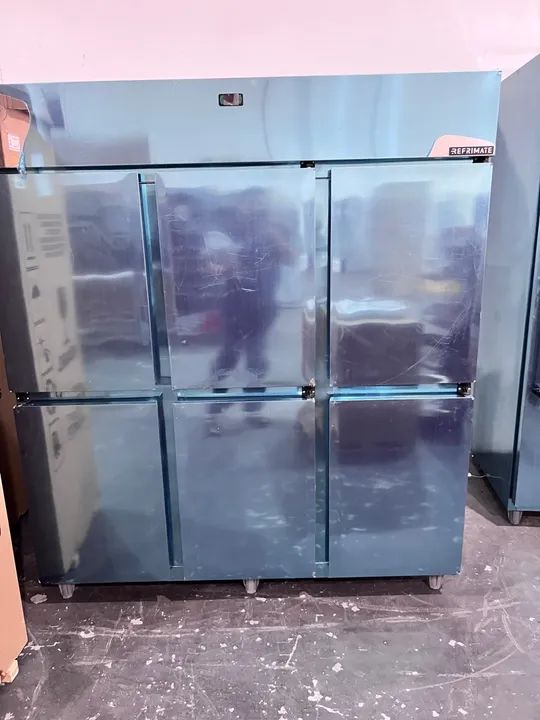 Geladeira inox 6 portas - nova - pronta entrega 