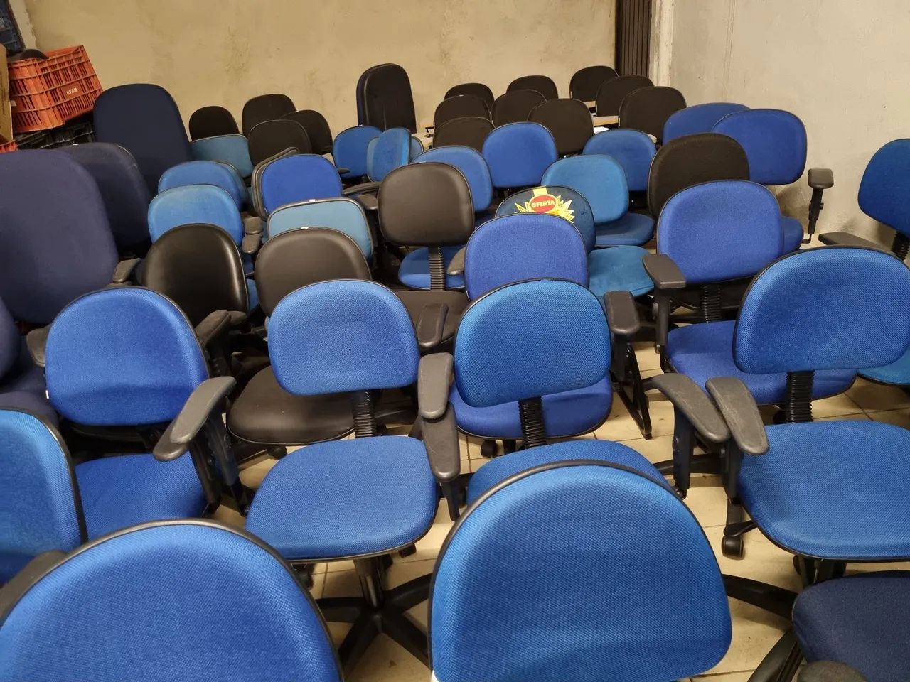 Cadeiras para Escritório com Rodinhas Diversos Modelos Apartir de 199,00 Loja Eco Eletron  - Foto 2