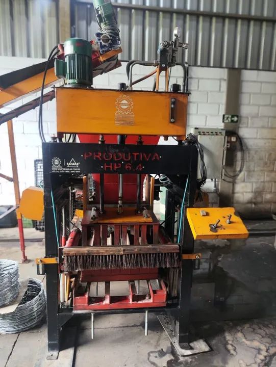 Máquina de Blocos Produtiva HP 6.4