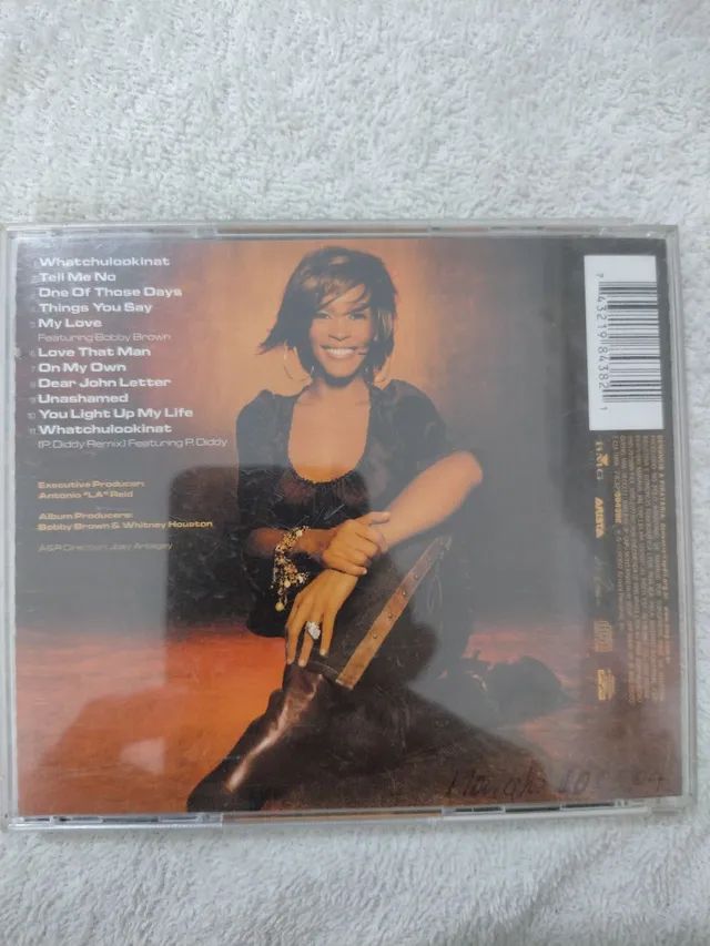 CD WHTINEY HOUSTON JUST WHITNEY  - Foto 2