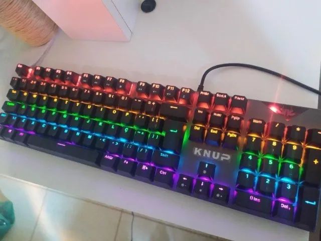 (Novo) Teclado Mecânico Gamer Knup - Foto 3