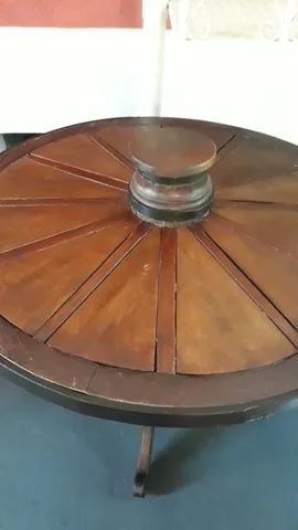 Mesa Giratória de Roda de Carroça - Foto 2