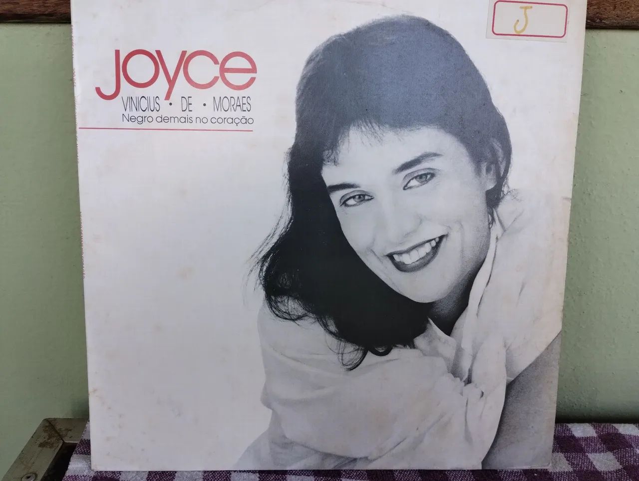 Disco de Vinil Joyce - Vinicius de Moraes - Negro Demais no Coração