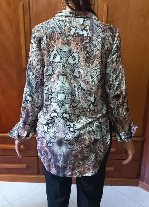Camisa feminina animal print John John  - Foto 2
