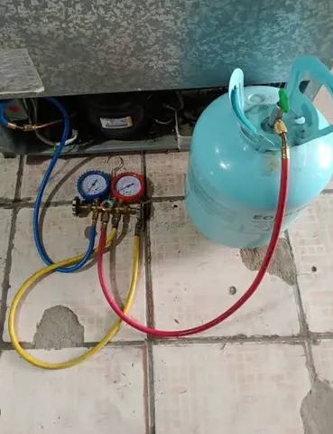 Gás de geladeira 