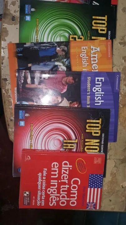 Livros didáticos de inglês - Top Notch e outros - Foto 3