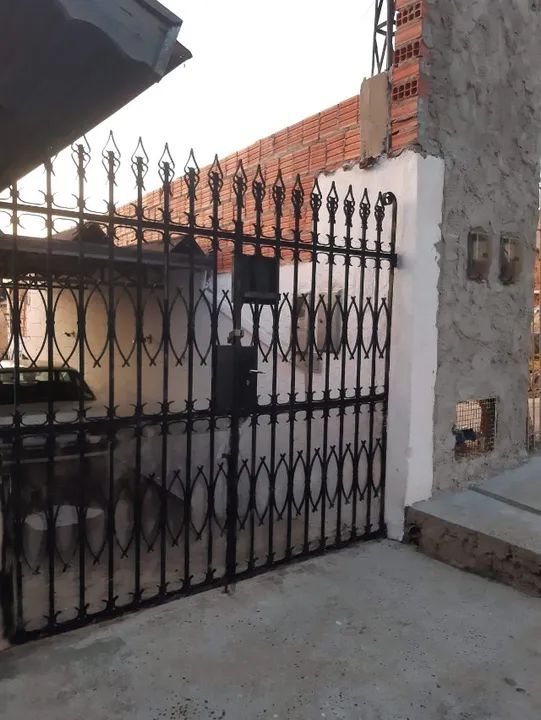 Portão de Ferro Forjado Usado Cinza - Foto 2