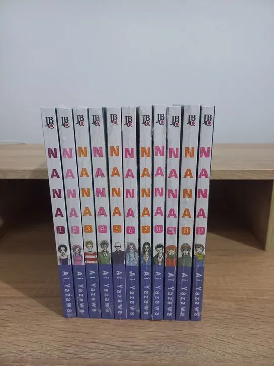 Mangá Nana vol. 1 a 8 e 10 a 12