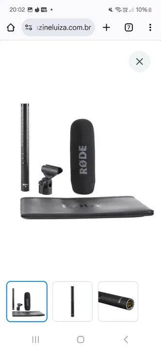Microfone RØDE NT-USB Mini - Novo