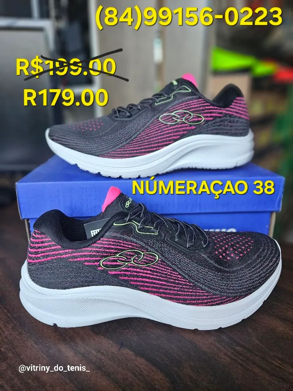Tênis Olympikus Vibração Feminino - R$179,00