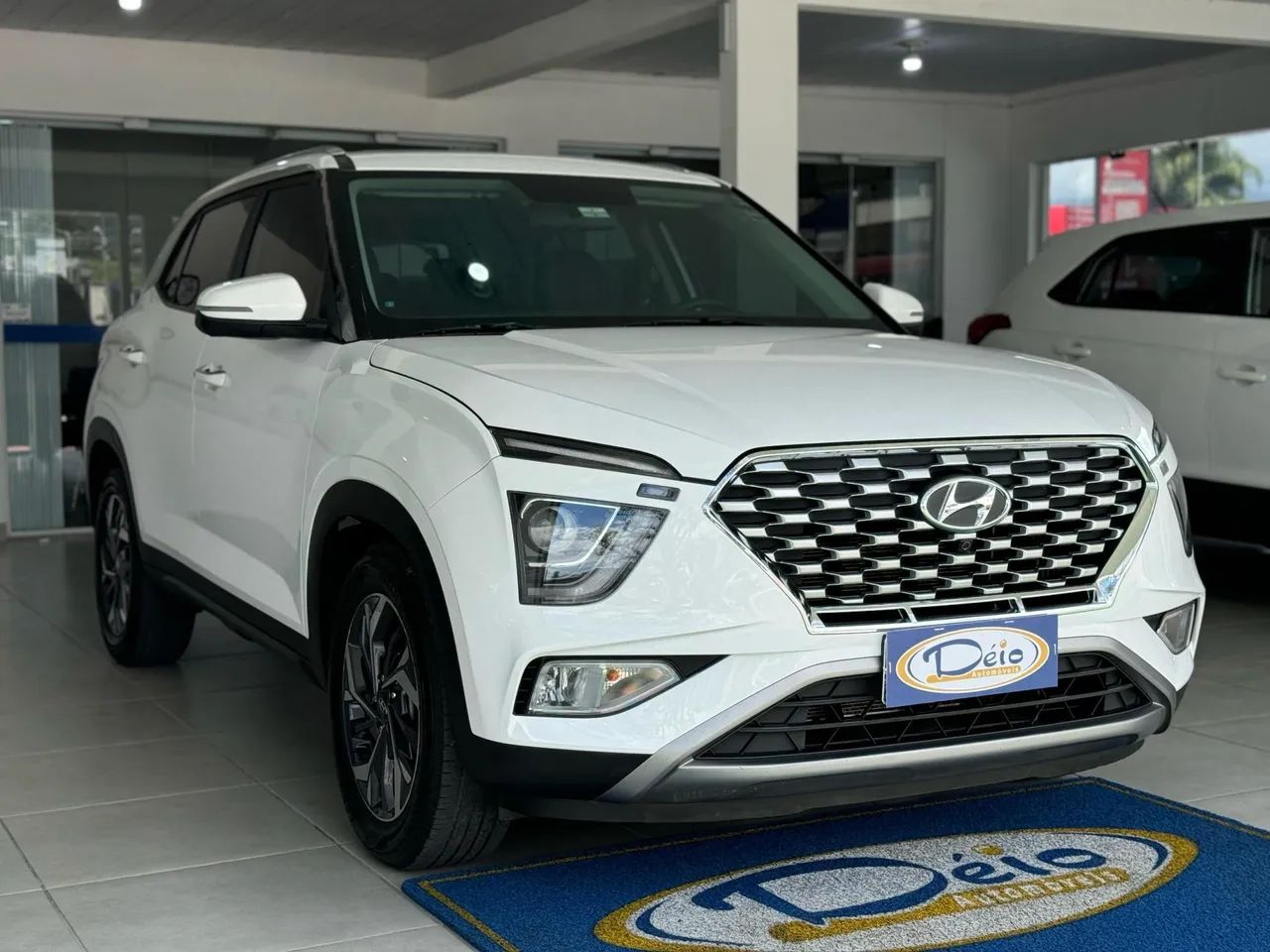 CRETA  PLATINUM 1.0 TB 12V FLEX AUT. BRANCA 2021/2022 - Foto 2