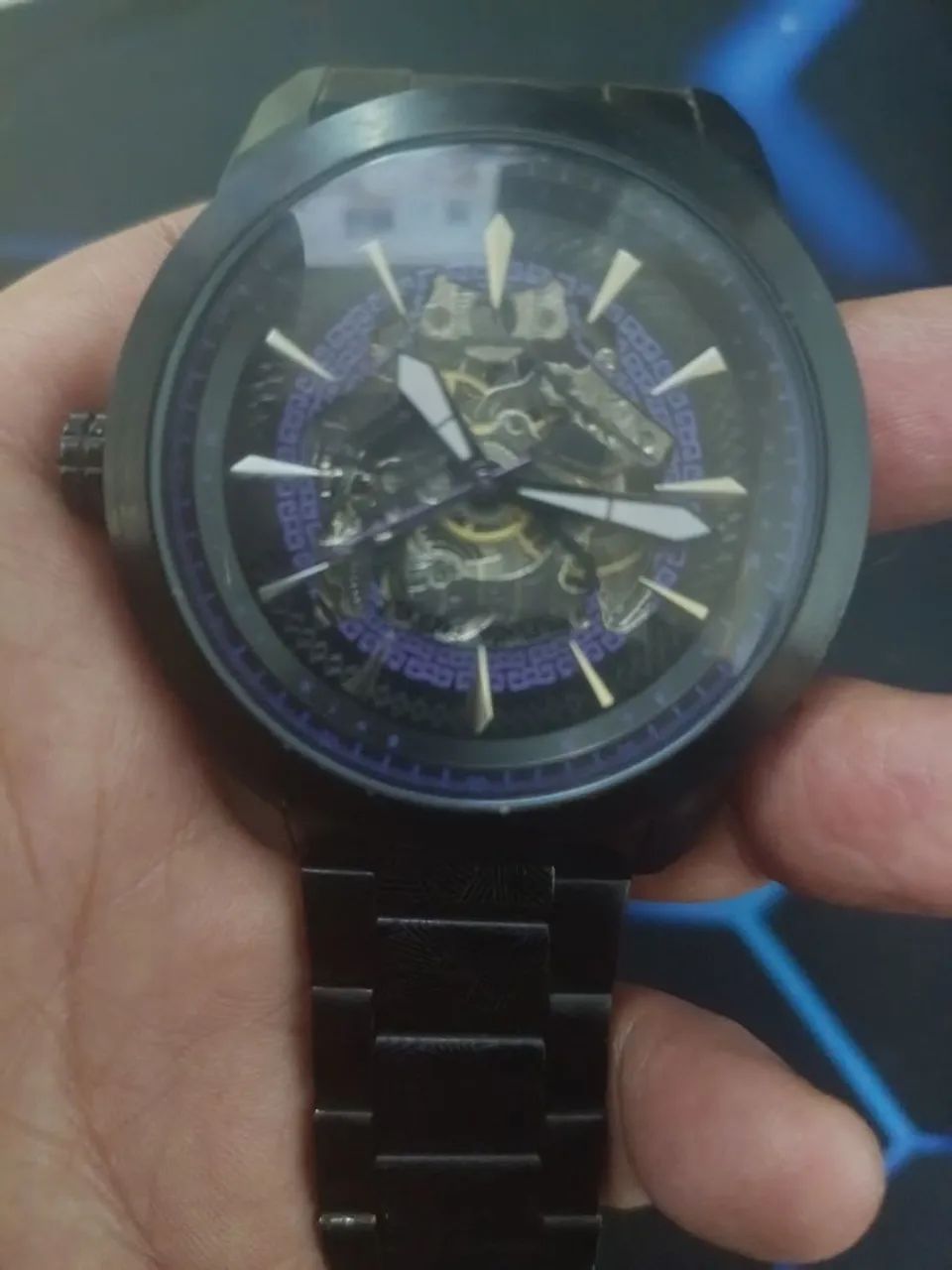 Relógio automático pantera negra - Chillibeans/Marvel - Foto 3
