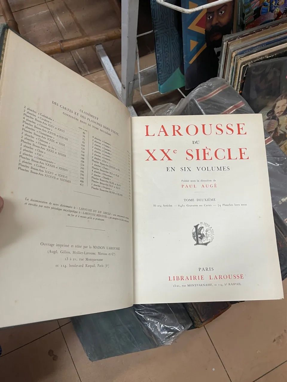 Coleção em 6 volumes Larousse Du xx e siecle em francês - Foto 3