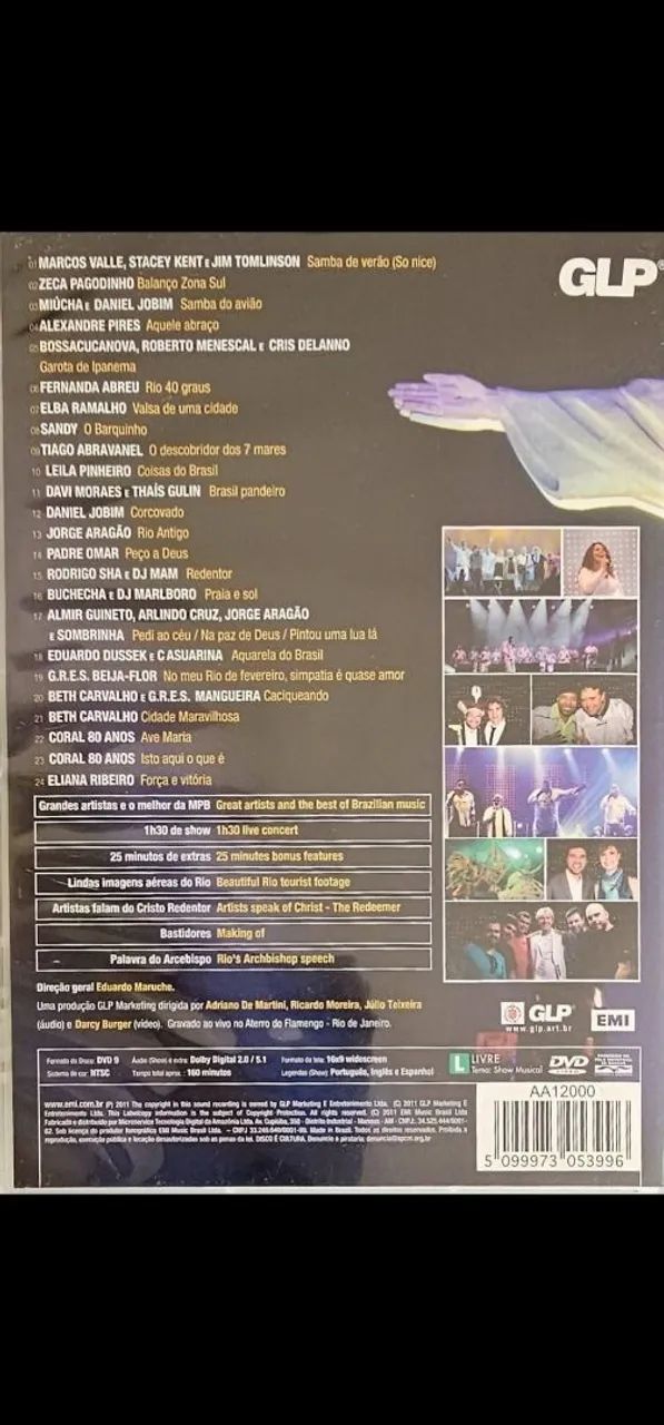 DVD Cristo Redentor 80 Anos - Show Ao Vivo - Foto 2