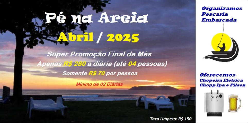 Casa de Praia em Itapoá - Pé na Areia - Com WIFI