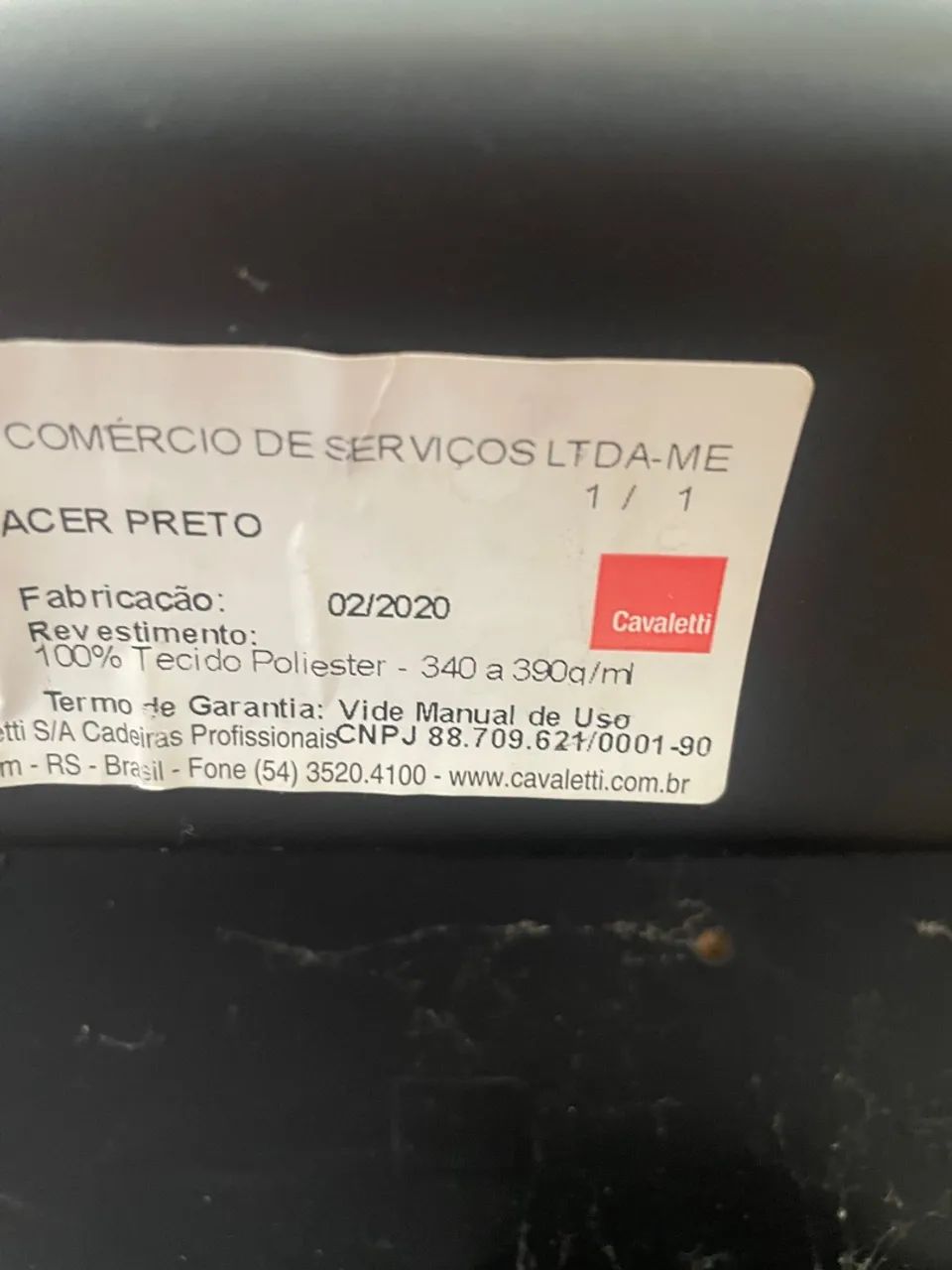 Cadeira Cavalleti de Escritório Giratória Ergonômica com Rodas - Foto 4