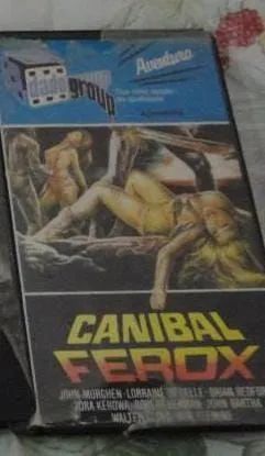 VHS Raros - Canibal Ferox 